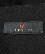 L'EQUIPE YOSHIE INABA（レキップヨシエイナバ）ロング・マキシ丈スカート 黒 サイズ:36(XS位) レディース/2200622791142