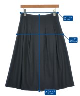 L'EQUIPE YOSHIE INABA（レキップヨシエイナバ）ロング・マキシ丈スカート 黒 サイズ:38(S位) レディース/2200621522013