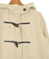 L'EQUIPE YOSHIE INABA（レキップヨシエイナバ）ダッフルコート 白 サイズ:38(S位) レディース/2200612100046