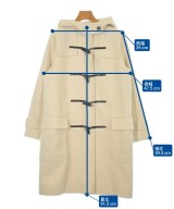 L'EQUIPE YOSHIE INABA（レキップヨシエイナバ）ダッフルコート 白 サイズ:38(S位) レディース/2200612100046