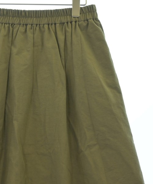 L'EQUIPE YOSHIE INABA（レキップヨシエイナバ）ロング・マキシ丈スカート カーキ サイズ:38(M位) レディース/2200626574086