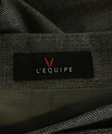 L'EQUIPE YOSHIE INABA（レキップヨシエイナバ）ロング・マキシ丈スカート グレー サイズ:38(S位) レディース/2200625786015