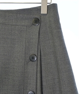 L'EQUIPE YOSHIE INABA（レキップヨシエイナバ）ロング・マキシ丈スカート グレー サイズ:38(S位) レディース/2200625786015