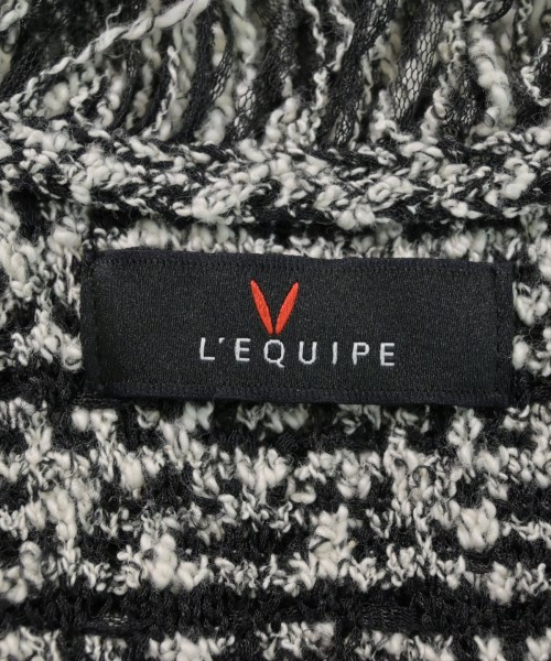 L'EQUIPE YOSHIE INABA（レキップヨシエイナバ）ベスト 黒 サイズ:38(S位) レディース/2200628394040