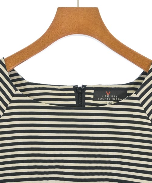 L'EQUIPE YOSHIE INABA（レキップヨシエイナバ）ブラウス 黒 サイズ:40(M位) レディース/2200617046097