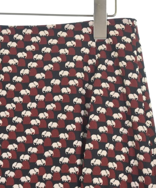 L'EQUIPE YOSHIE INABA（レキップヨシエイナバ）ロング・マキシ丈スカート 赤 サイズ:38(S位) レディース/2200617593034