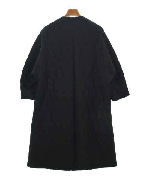 L'EQUIPE YOSHIE INABA（レキップヨシエイナバ）ダウンコート 黒 サイズ:38(S位) レディース/2200631958017