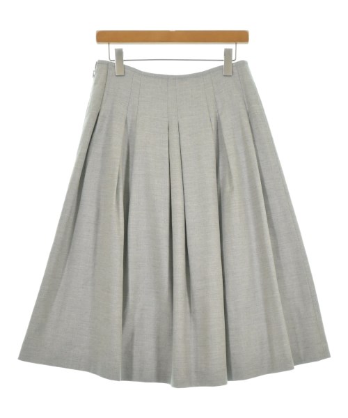 L'EQUIPE YOSHIE INABA（レキップヨシエイナバ）ロング・マキシ丈スカート グレー サイズ:40(M位) レディース/2200630366028