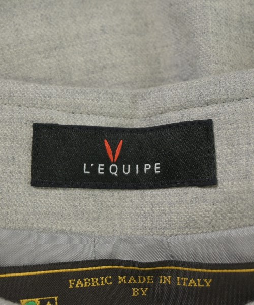 L'EQUIPE YOSHIE INABA（レキップヨシエイナバ）ロング・マキシ丈スカート グレー サイズ:40(M位) レディース/2200630366028