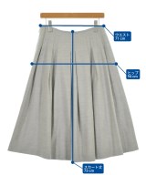 L'EQUIPE YOSHIE INABA（レキップヨシエイナバ）ロング・マキシ丈スカート グレー サイズ:40(M位) レディース/2200630366028