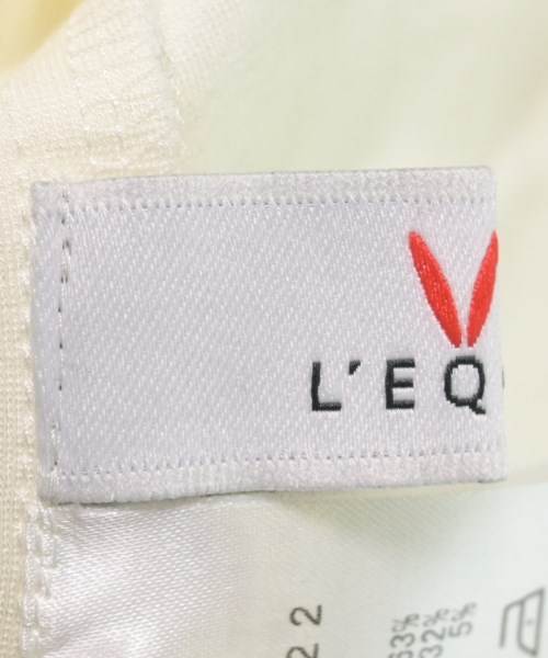 L'EQUIPE YOSHIE INABA（レキップヨシエイナバ）ブラウス ベージュ サイズ:38(S位) レディース/2200617346043