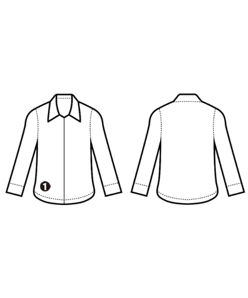 L'EQUIPE YOSHIE INABA（レキップヨシエイナバ）カジュアルシャツ 白 サイズ:38(S位) レディース/2200617346050