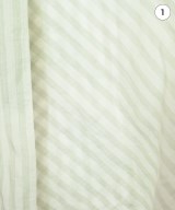 L'EQUIPE YOSHIE INABA（レキップヨシエイナバ）カジュアルシャツ 白 サイズ:38(S位) レディース/2200617346050