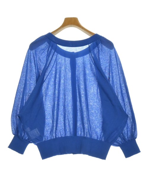 L'EQUIPE YOSHIE INABA（レキップヨシエイナバ）カーディガン 青 サイズ:38(S位) レディース/2200617346067