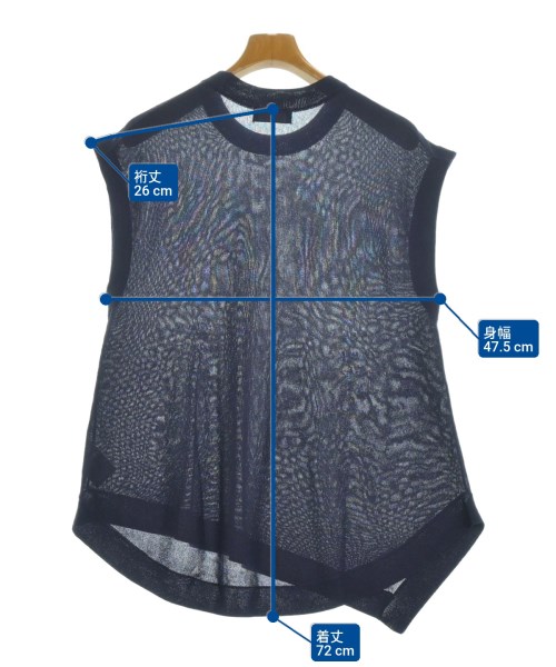 L'EQUIPE YOSHIE INABA（レキップヨシエイナバ）ニット・セーター 紫 サイズ:38(S位) レディース/2200617346081