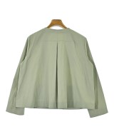 L'EQUIPE YOSHIE INABA（レキップヨシエイナバ）ノーカラージャケット カーキ サイズ:38(S位) レディース/2200617482031