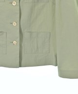 L'EQUIPE YOSHIE INABA（レキップヨシエイナバ）ノーカラージャケット カーキ サイズ:38(S位) レディース/2200617482031