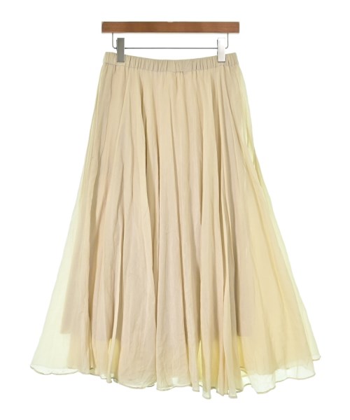 L'EQUIPE YOSHIE INABA（レキップヨシエイナバ）ロング・マキシ丈スカート ベージュ サイズ:38(S位) レディース/2200617482062