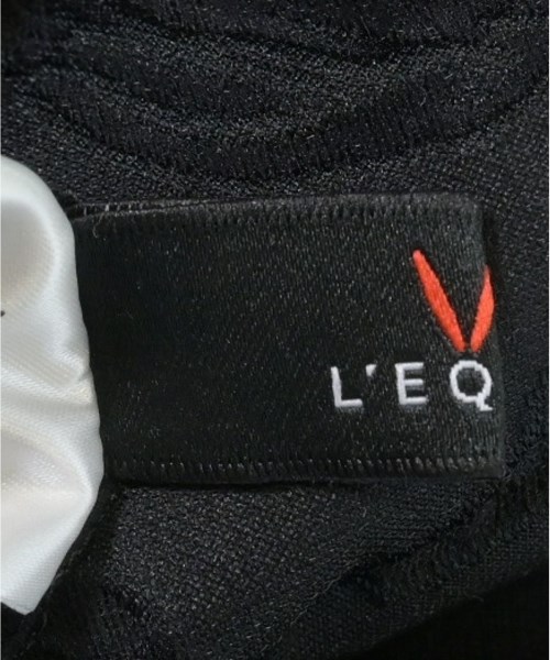 L'EQUIPE YOSHIE INABA（レキップヨシエイナバ）カジュアルシャツ 黒 サイズ:38(S位) レディース/2200621073027