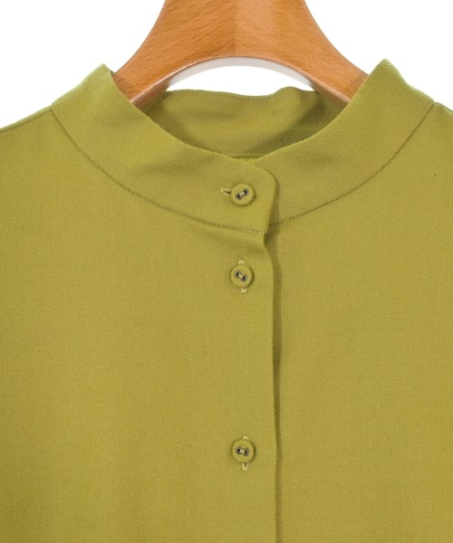 L'EQUIPE YOSHIE INABA（レキップヨシエイナバ）カジュアルシャツ 緑 サイズ:38(S位) レディース/2200621073034