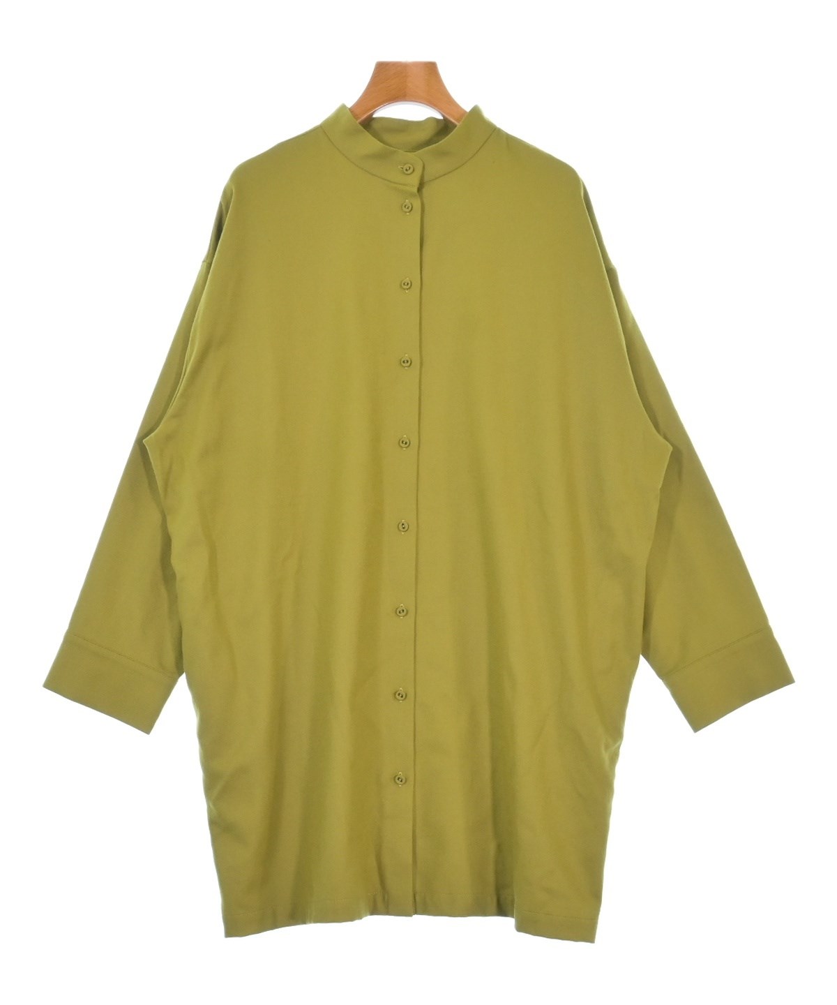 L'EQUIPE YOSHIE INABA（レキップヨシエイナバ）カジュアルシャツ 緑
