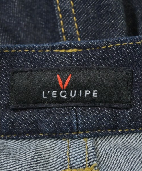 L'EQUIPE YOSHIE INABA（レキップヨシエイナバ）デニムパンツ 紺 サイズ:40(M位) レディース/2200621073041