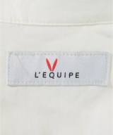 L'EQUIPE YOSHIE INABA（レキップヨシエイナバ）シャツワンピース 白 サイズ:38(S位) レディース/2200621357011