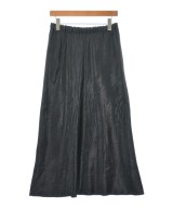 L'EQUIPE YOSHIE INABA（レキップヨシエイナバ）ロング・マキシ丈スカート 黒 サイズ:38(S位) レディース/2200621357035