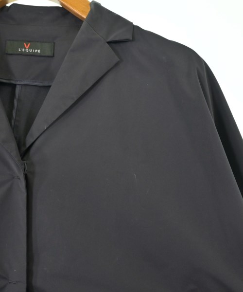 L'EQUIPE YOSHIE INABA（レキップヨシエイナバ）カジュアルジャケット 紺 サイズ:38(S位) レディース/2200674190054