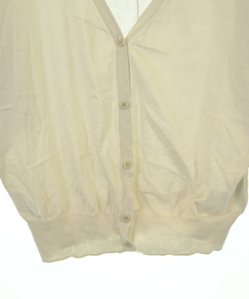 L'EQUIPE YOSHIE INABA（レキップヨシエイナバ）カーディガン 白 サイズ:38(S位) レディース/2200671349042