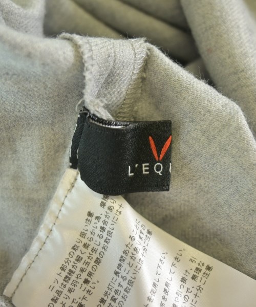 L'EQUIPE YOSHIE INABA（レキップヨシエイナバ）ワンピース グレー サイズ:38(S位) レディース/2200671349059