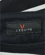 L'EQUIPE YOSHIE INABA（レキップヨシエイナバ）Tシャツ・カットソー 黒 サイズ:38(S位) レディース/2200678055083