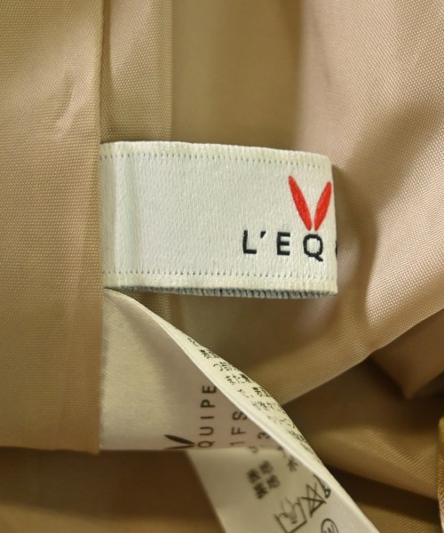 L'EQUIPE YOSHIE INABA（レキップヨシエイナバ）ロング・マキシ丈スカート ゴールド サイズ:38(S位) レディース/2200678055090