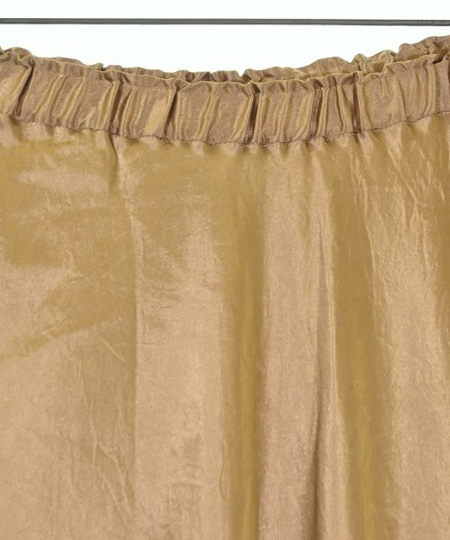 L'EQUIPE YOSHIE INABA（レキップヨシエイナバ）ロング・マキシ丈スカート ゴールド サイズ:38(S位) レディース/2200678055090