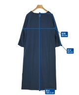 L'EQUIPE YOSHIE INABA（レキップヨシエイナバ）ワンピース 紺 サイズ:38(S位) レディース/2200672347085