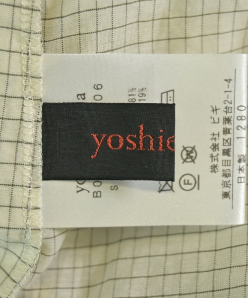 L'EQUIPE YOSHIE INABA（レキップヨシエイナバ）ワンピース 白 サイズ:7(S位) レディース/2200678644065