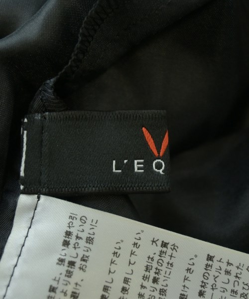 L'EQUIPE YOSHIE INABA（レキップヨシエイナバ）ロング・マキシ丈スカート 黒 サイズ:38(S位) レディース/2200672876066