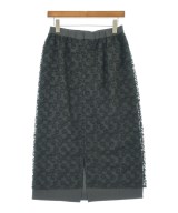 L'EQUIPE YOSHIE INABA（レキップヨシエイナバ）ロング・マキシ丈スカート 黒 サイズ:38(S位) レディース/2200672876066