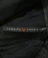 L'EQUIPE YOSHIE INABA（レキップヨシエイナバ）ひざ丈スカート グレー サイズ:40(M位) レディース/2200682188036