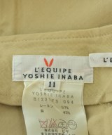 L'EQUIPE YOSHIE INABA（レキップヨシエイナバ）ロング・マキシ丈スカート ベージュ サイズ:11(L位) レディース/2200687943098