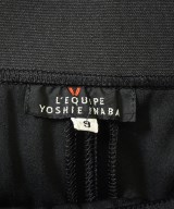 L'EQUIPE YOSHIE INABA（レキップヨシエイナバ）ロング・マキシ丈スカート 黒 サイズ:9(M位) レディース/2200687943104
