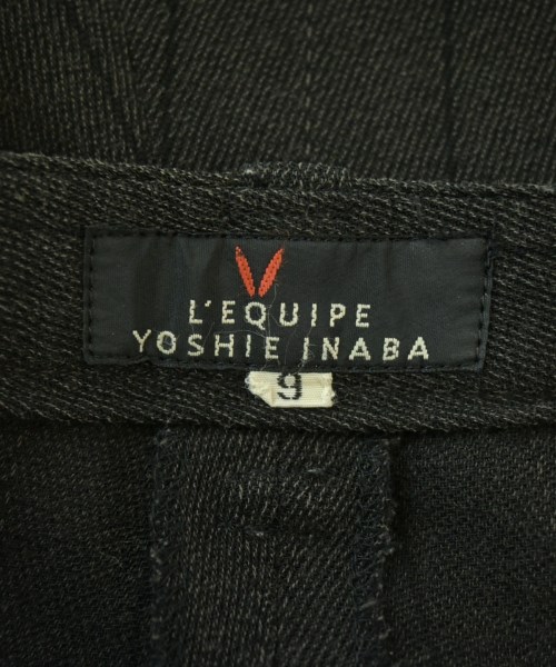 L'EQUIPE YOSHIE INABA（レキップヨシエイナバ）スラックス 茶 サイズ:9(M位) レディース/2200696463037