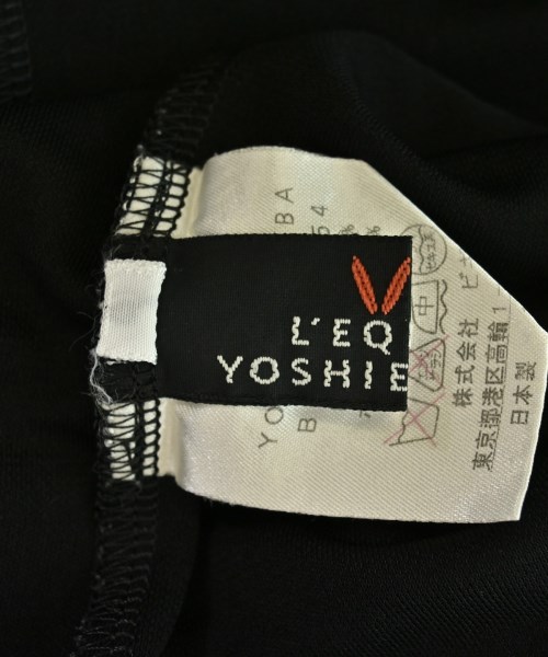 L'EQUIPE YOSHIE INABA（レキップヨシエイナバ）Tシャツ・カットソー 黒 サイズ:-(M位) レディース/2200694047017
