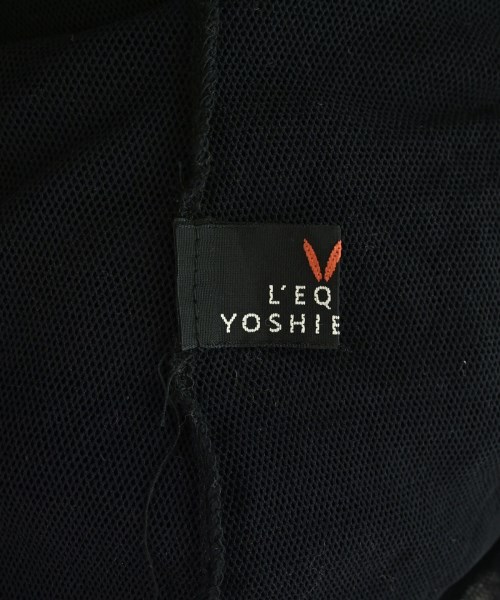 L'EQUIPE YOSHIE INABA（レキップヨシエイナバ）Tシャツ・カットソー 黒 サイズ:-(XS位) レディース/2200694047062