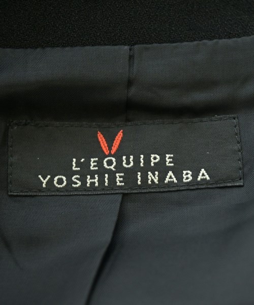 L'EQUIPE YOSHIE INABA（レキップヨシエイナバ）その他 黒 サイズ:36(XS位)/38(S位) レディース/2200700865017
