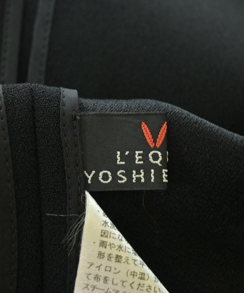L'EQUIPE YOSHIE INABA（レキップヨシエイナバ）その他 黒 サイズ:38(S位)/ 36(XS位) レディース/2200700865024