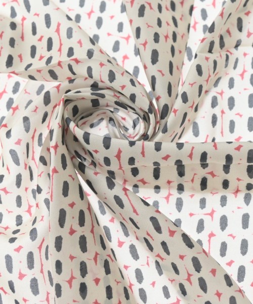 L'EQUIPE YOSHIE INABA（レキップヨシエイナバ）バンダナ・スカーフ 白 サイズ:- レディース/2200655124092