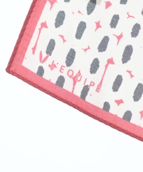 L'EQUIPE YOSHIE INABA（レキップヨシエイナバ）バンダナ・スカーフ 白 サイズ:- レディース/2200655124092