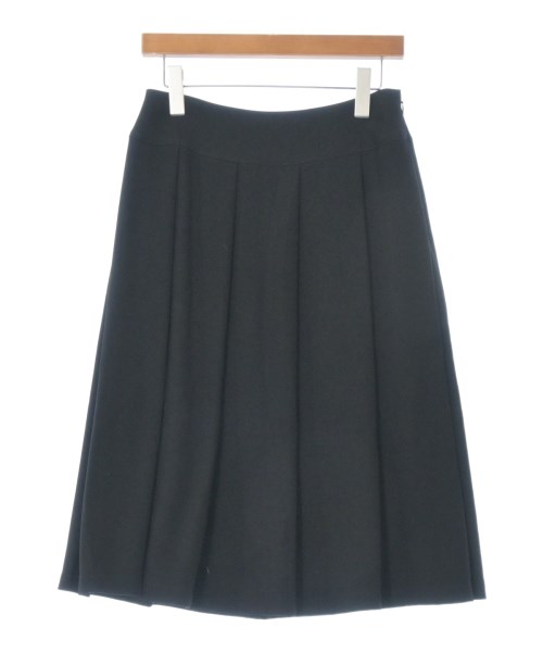 L'EQUIPE YOSHIE INABA(レキップヨシエイナバ)ひざ丈スカート 黒 サイズ:9(M位)/2200658061141