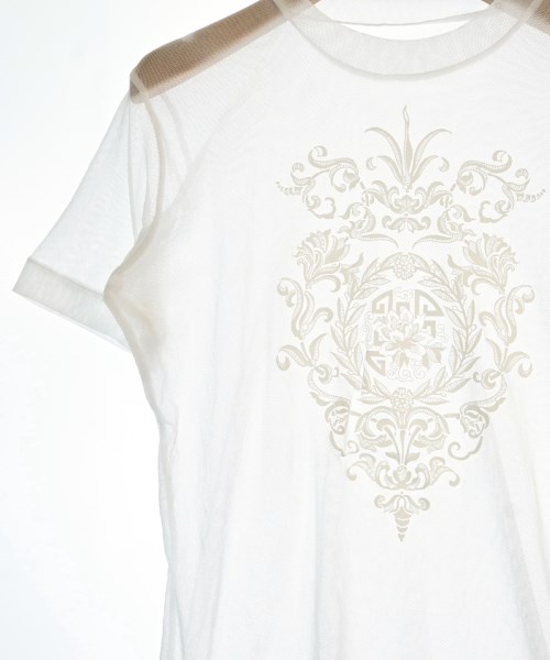 L'EQUIPE YOSHIE INABA（レキップヨシエイナバ）Tシャツ・カットソー 白 サイズ:13(XL位) レディース/2200712218290